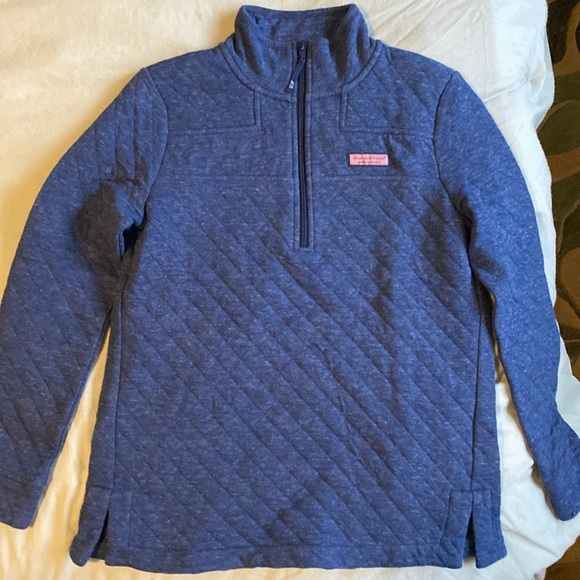 Vineyard vines blue pullover - Picture 1 of 2
